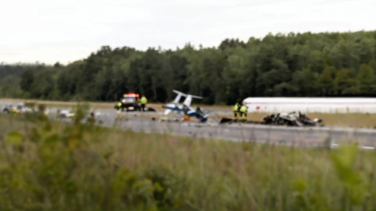 Vliegtuigcrash op A58 nabij Rucphen: Piloot overleden na noodlottige crash