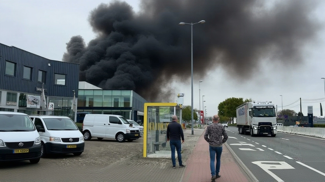 Zware brand bij recyclagebedrijf in Brecht onder controle, deel van groeiende reeks industriële branden